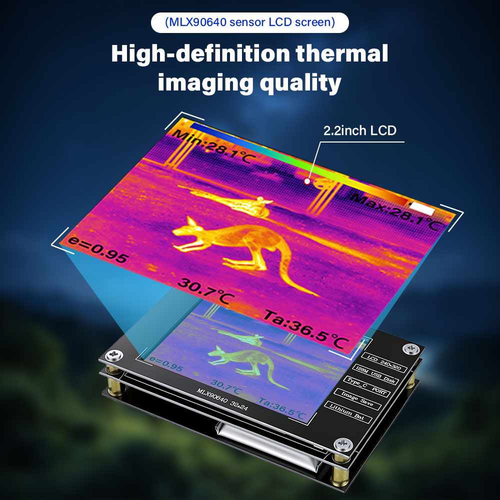 3.2 inch Digital Infrared Ther - Nf 521 Thermal Imaging Camera ulasan dan harga